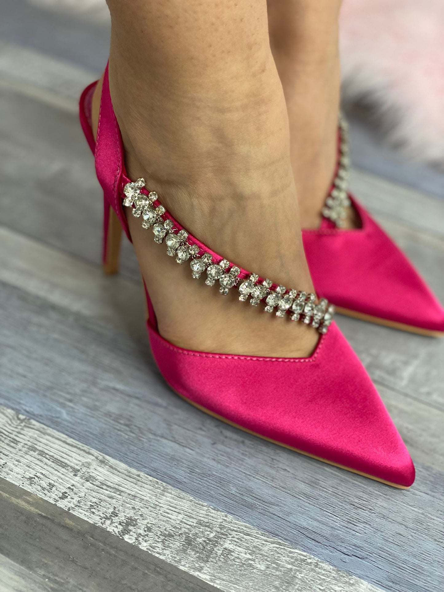 Décolleté A30-079 Fucsia