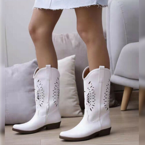 Stivale C19004-6 Bianco