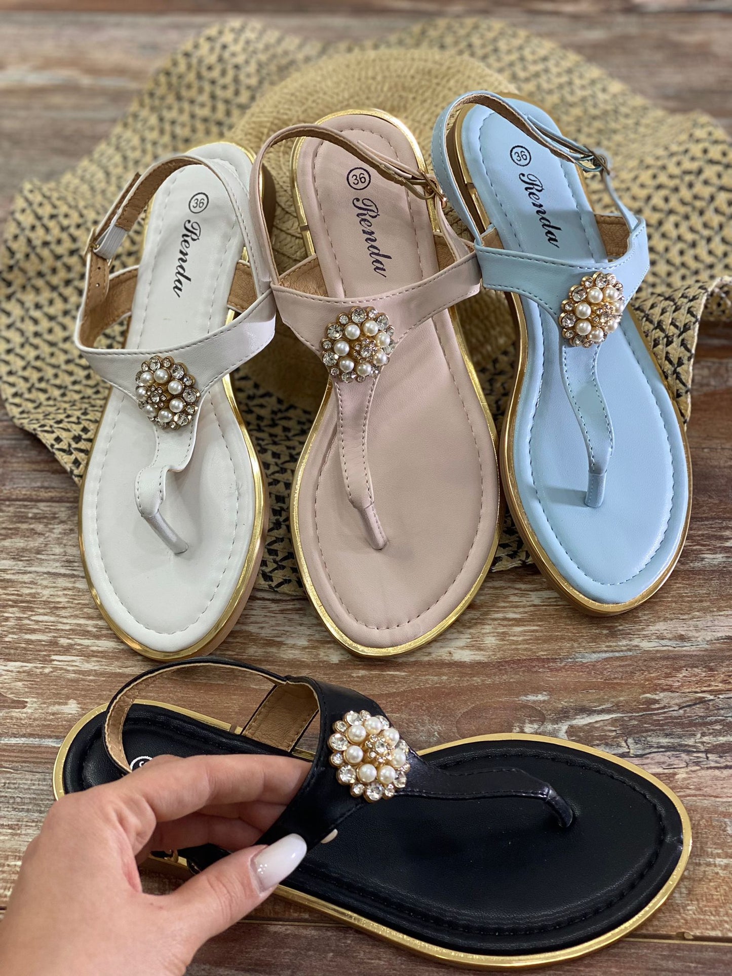 Sandalo RD083 Celeste