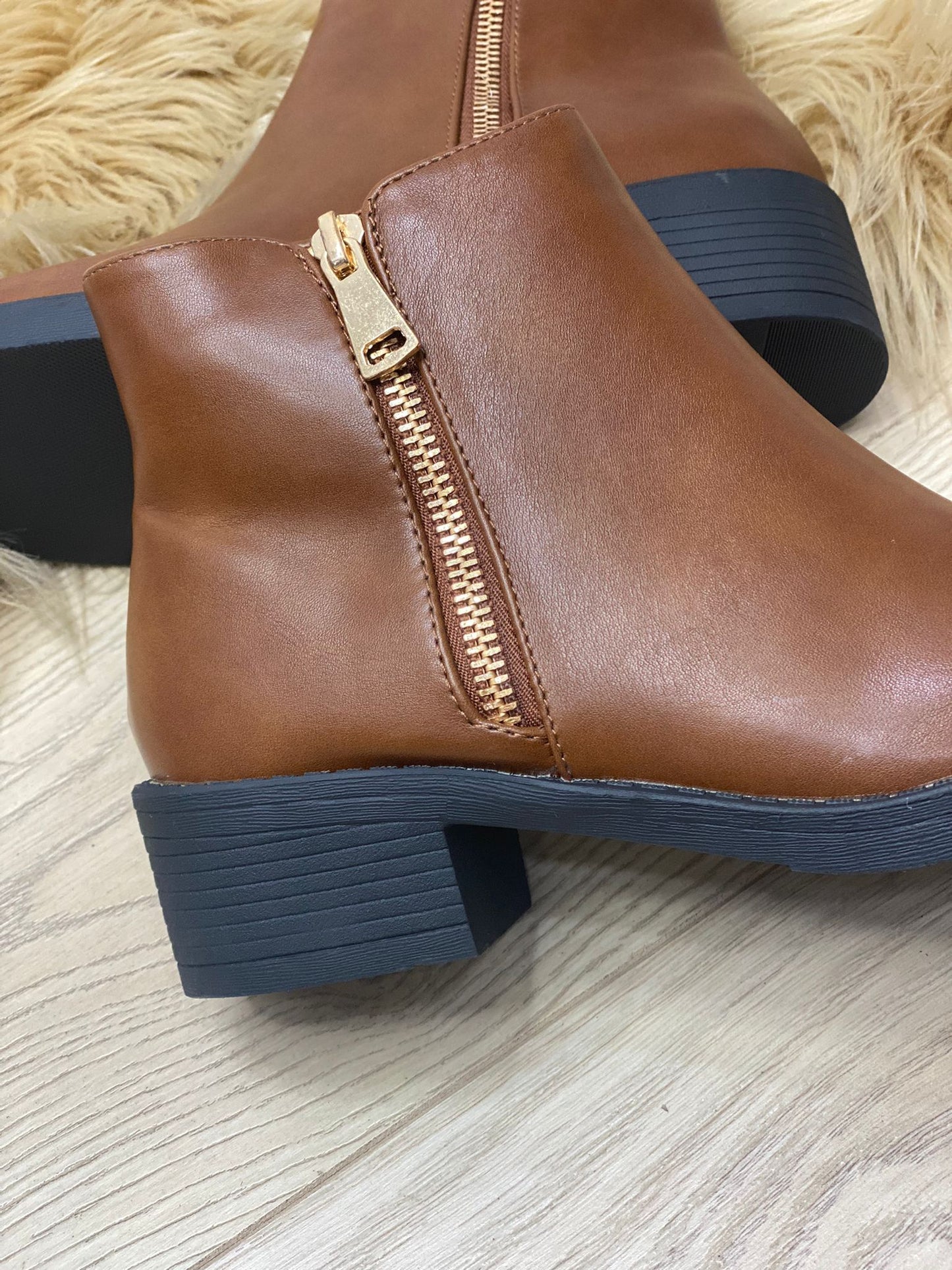 Stivaletto VB22505 Cuoio