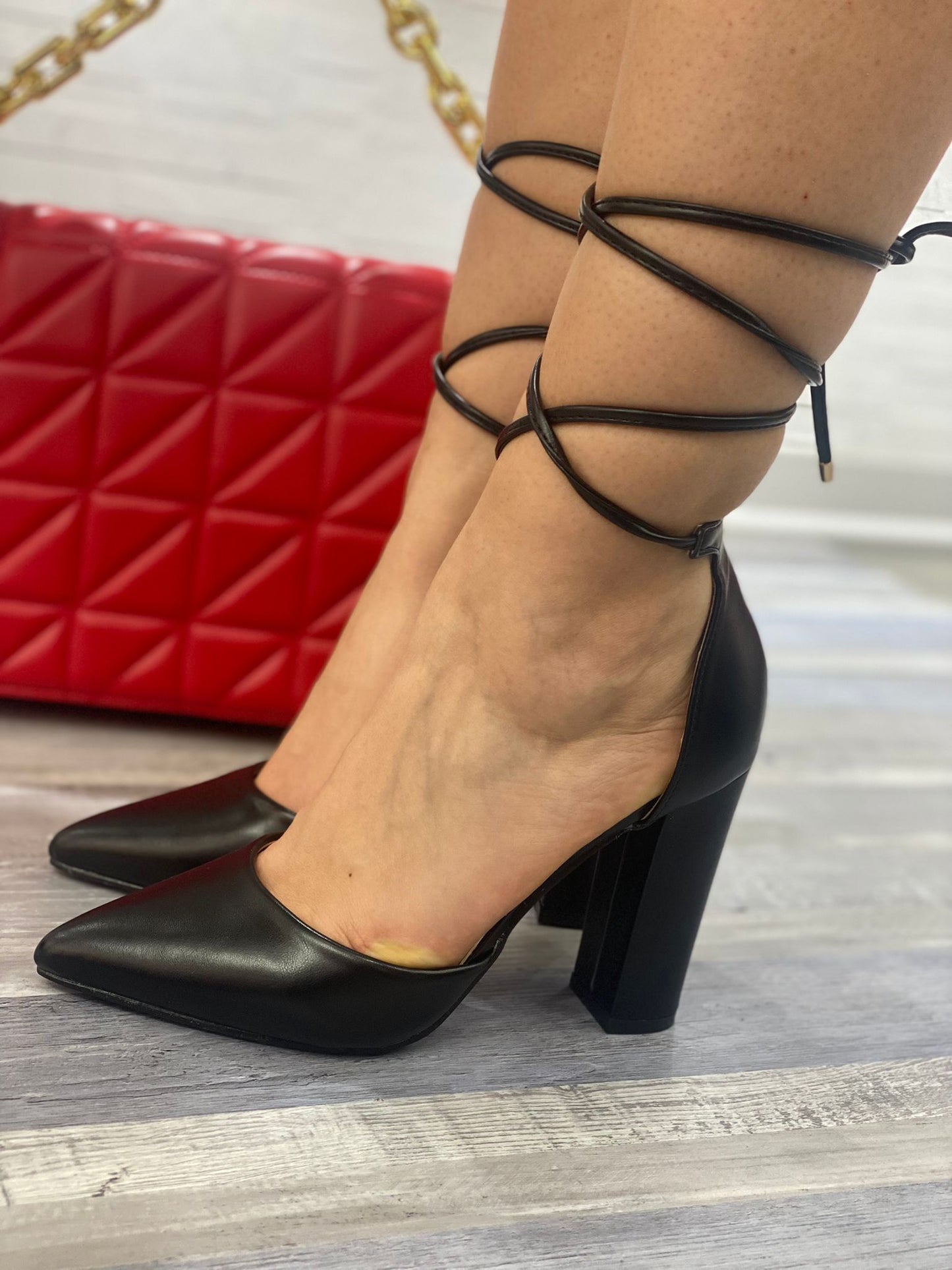 Décolleté LY9235 Nero