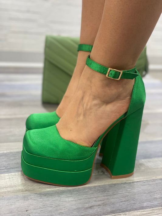 Sandalia verde 909-1