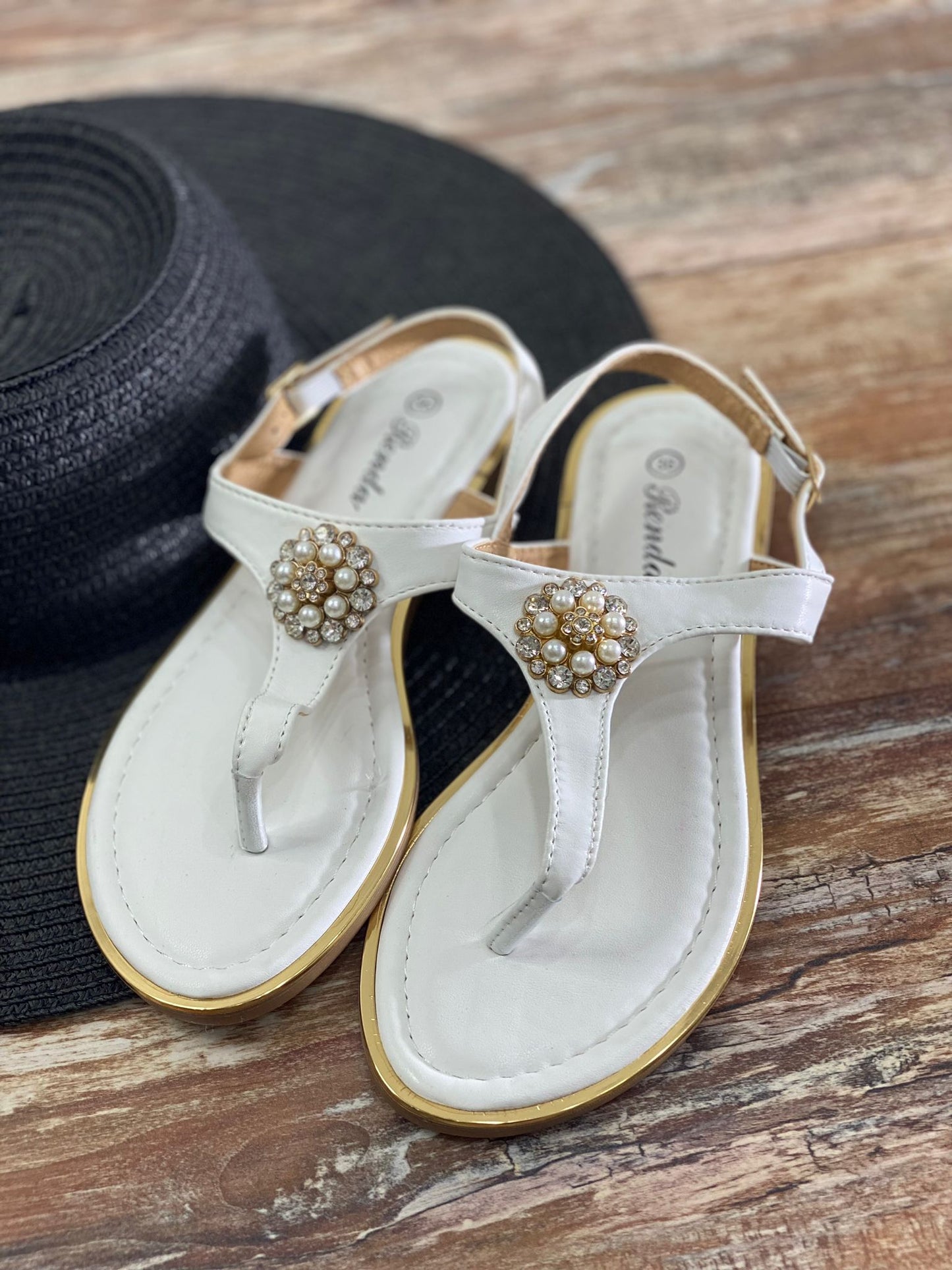 Sandalo RD083 Bianco