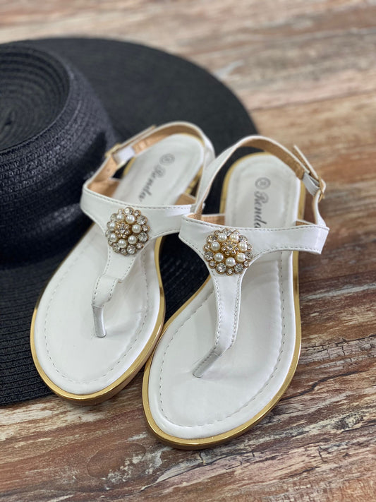 Sandalo RD083 Bianco