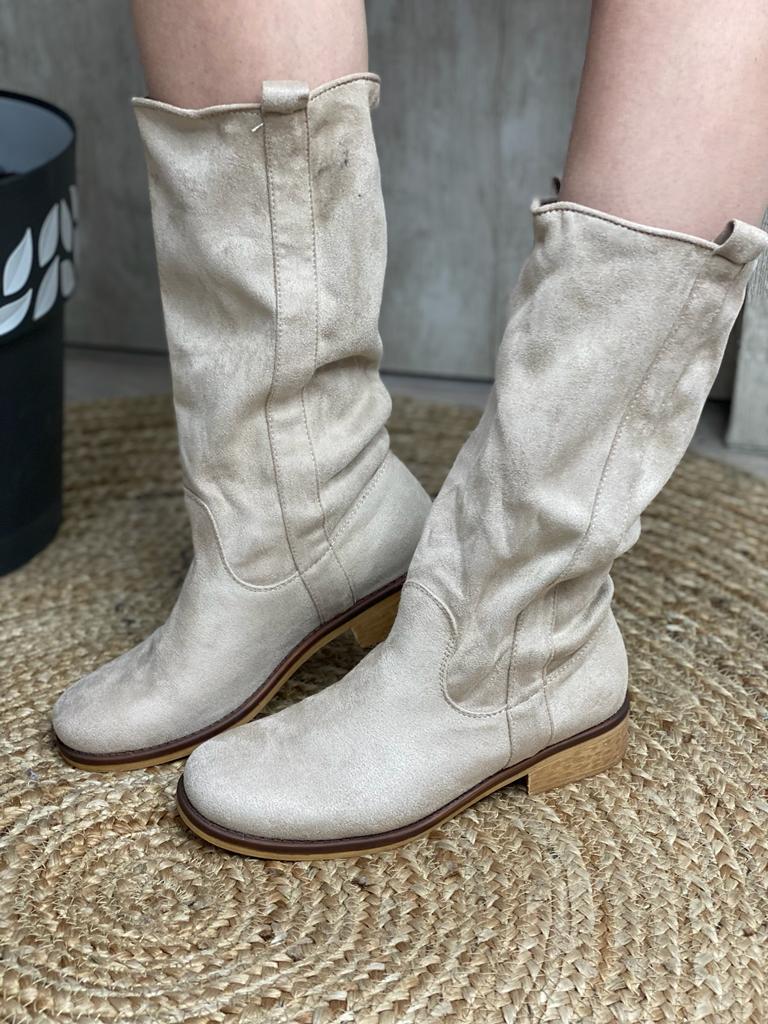Beige LY-70 ankle boot