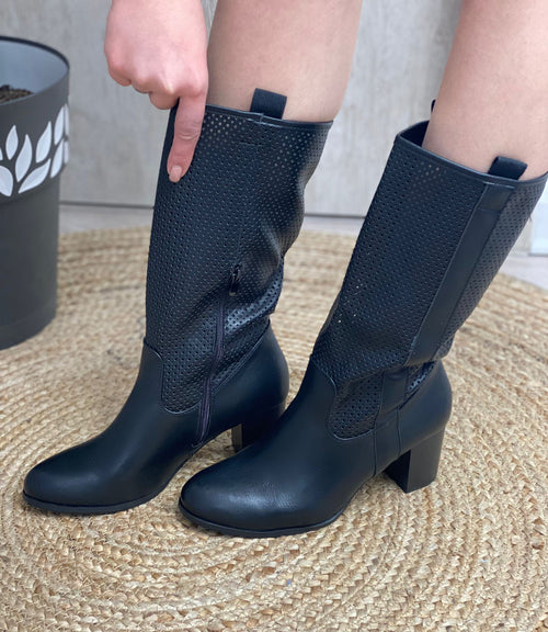 Black JH20-190 ankle boot