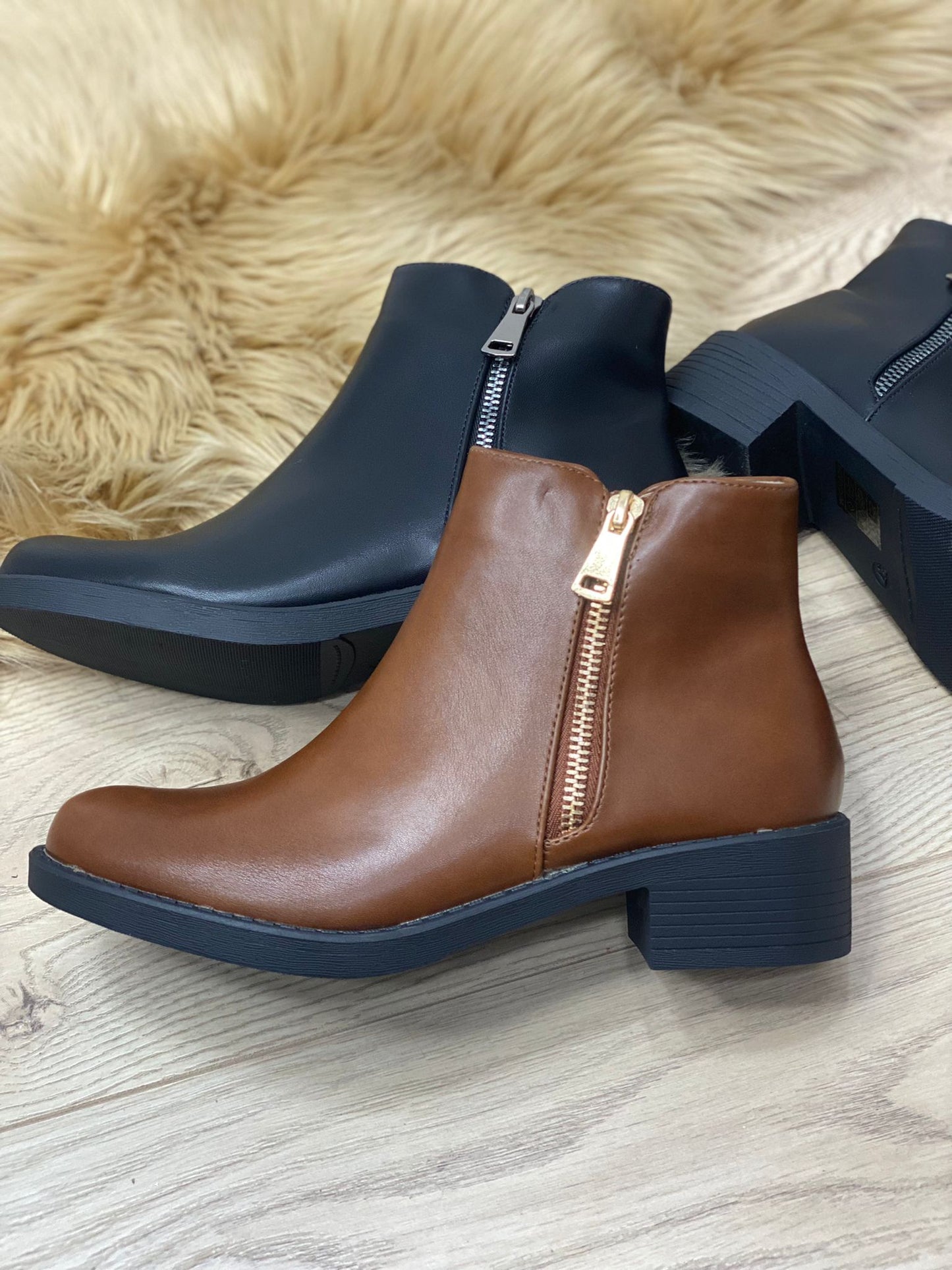 Stivaletto VB22505 Cuoio