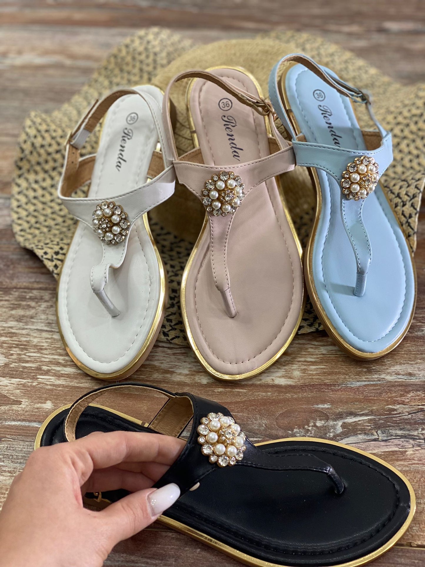 Sandalo RD083 Celeste