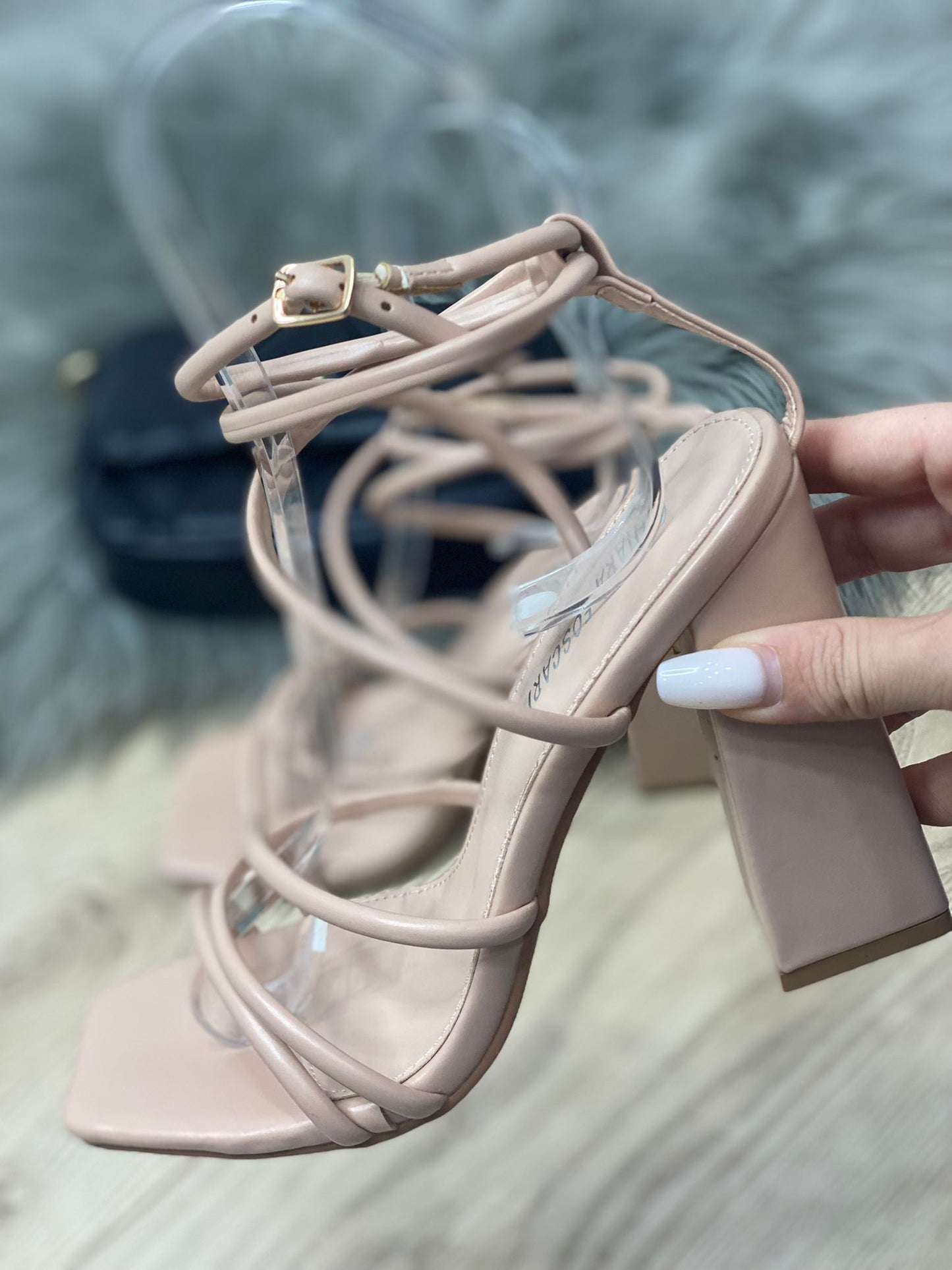 Sandalo A53-041 Beige