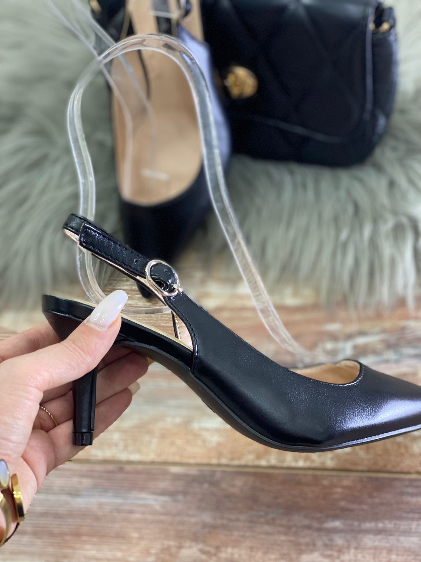 Décolleté VB1308 Nero