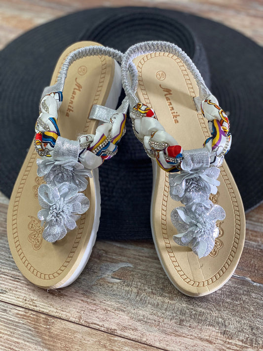 Sandalo S060229 Argento