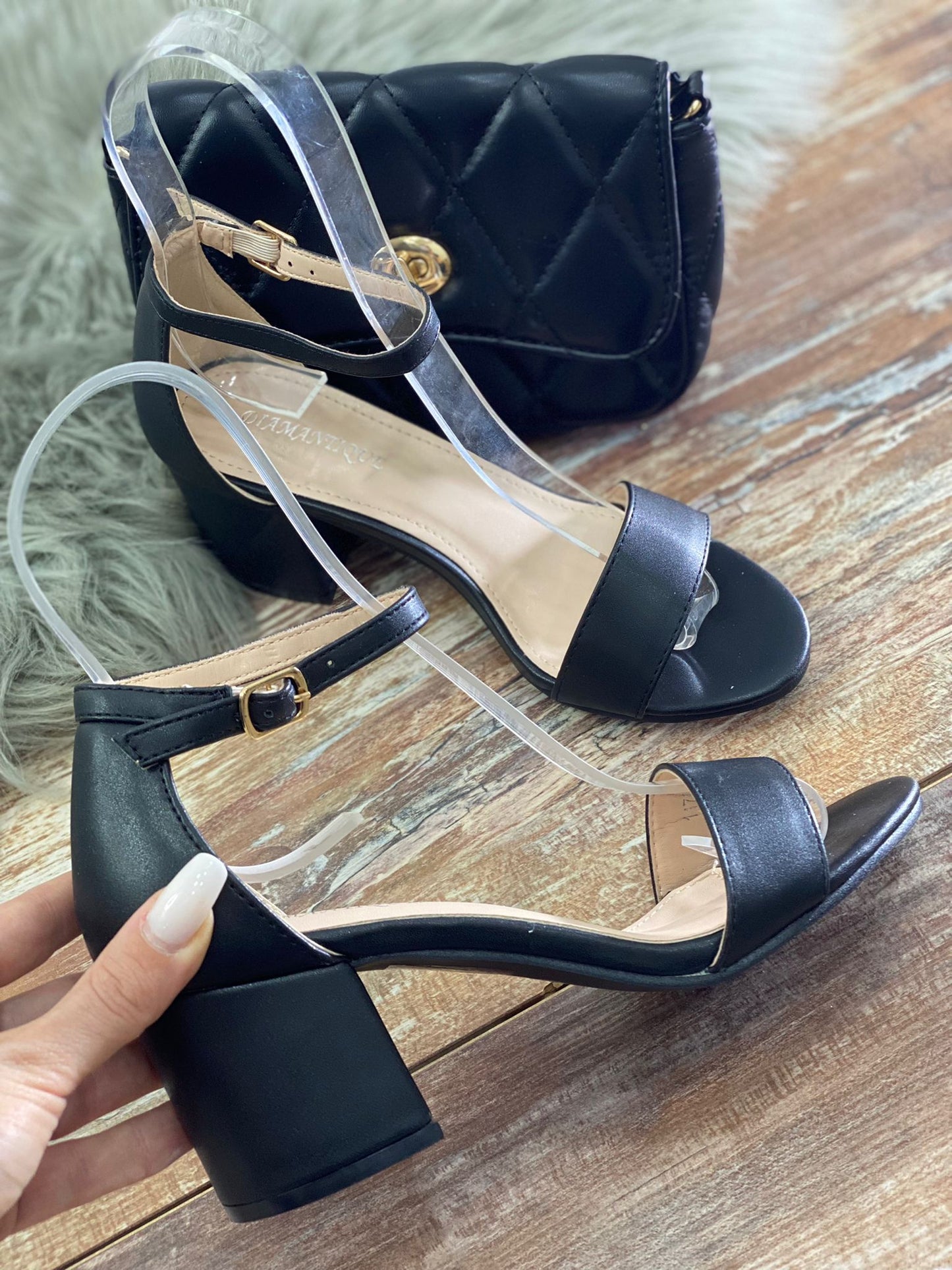 Sandalo 1170-12 Nero