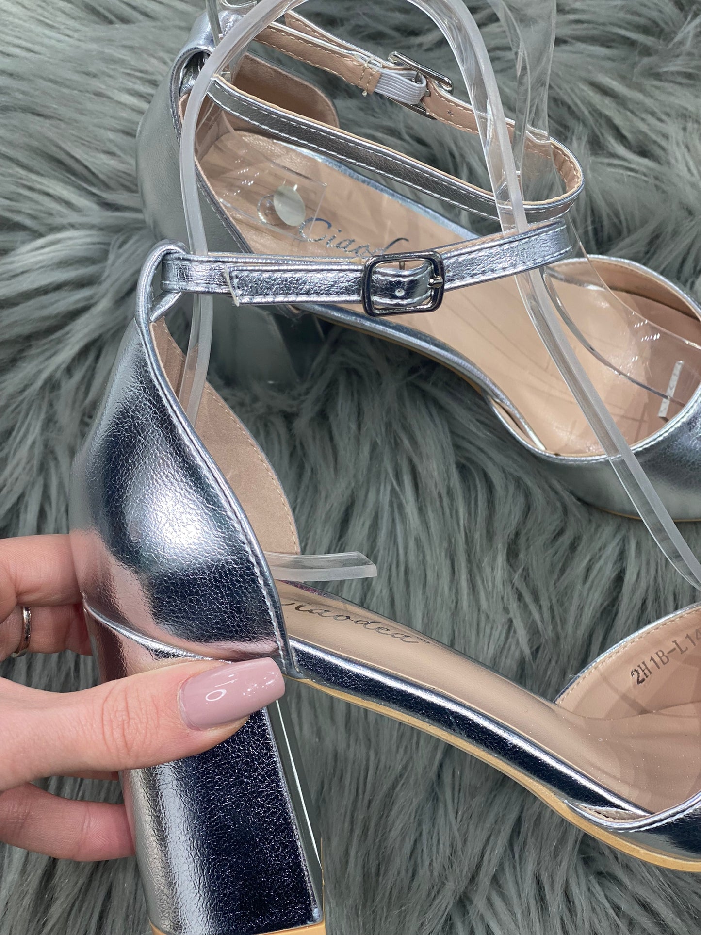 Décolleté 420-29 Argento