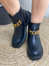 Black mp327 ankle boot