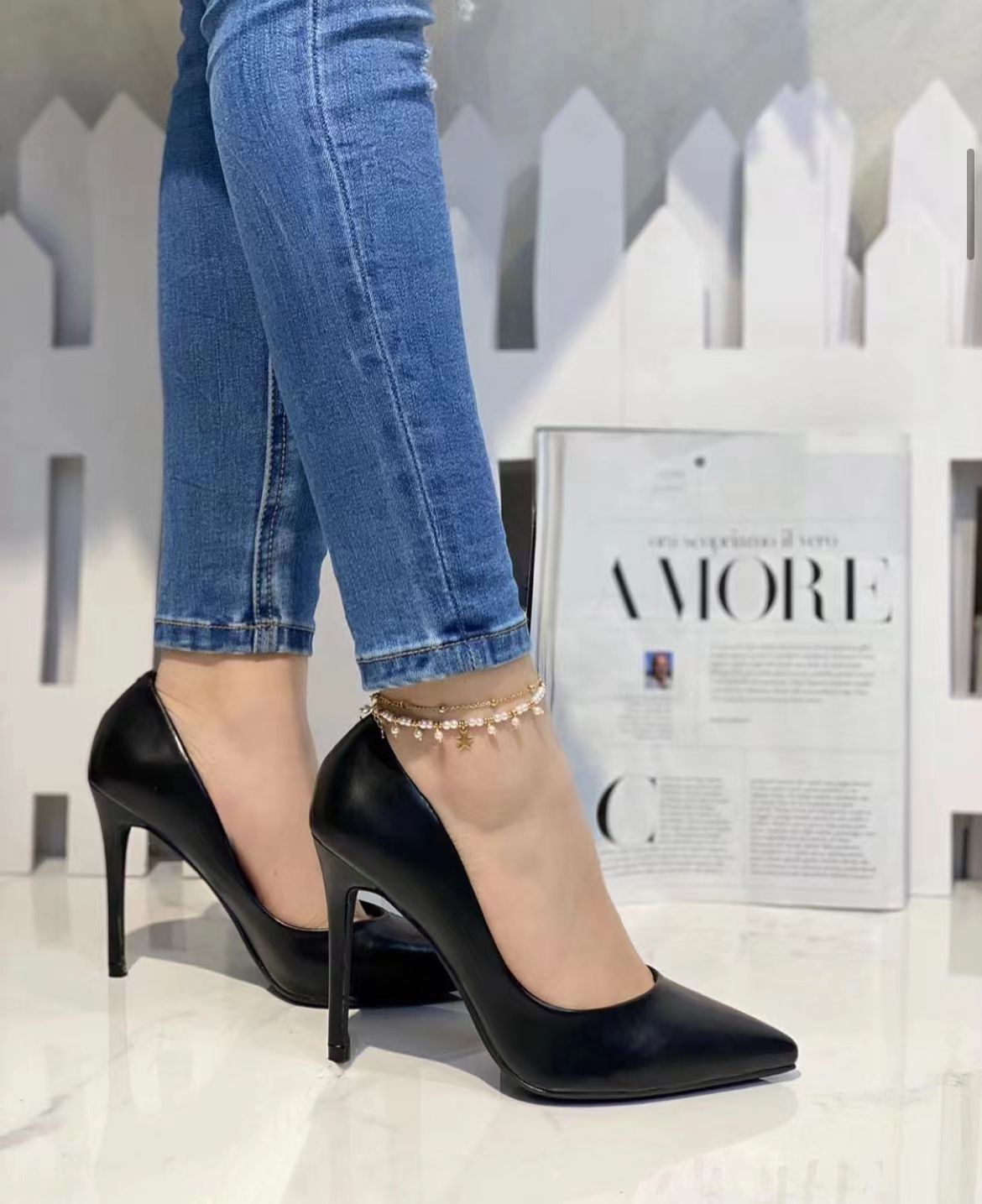 Décolleté W067 Nero