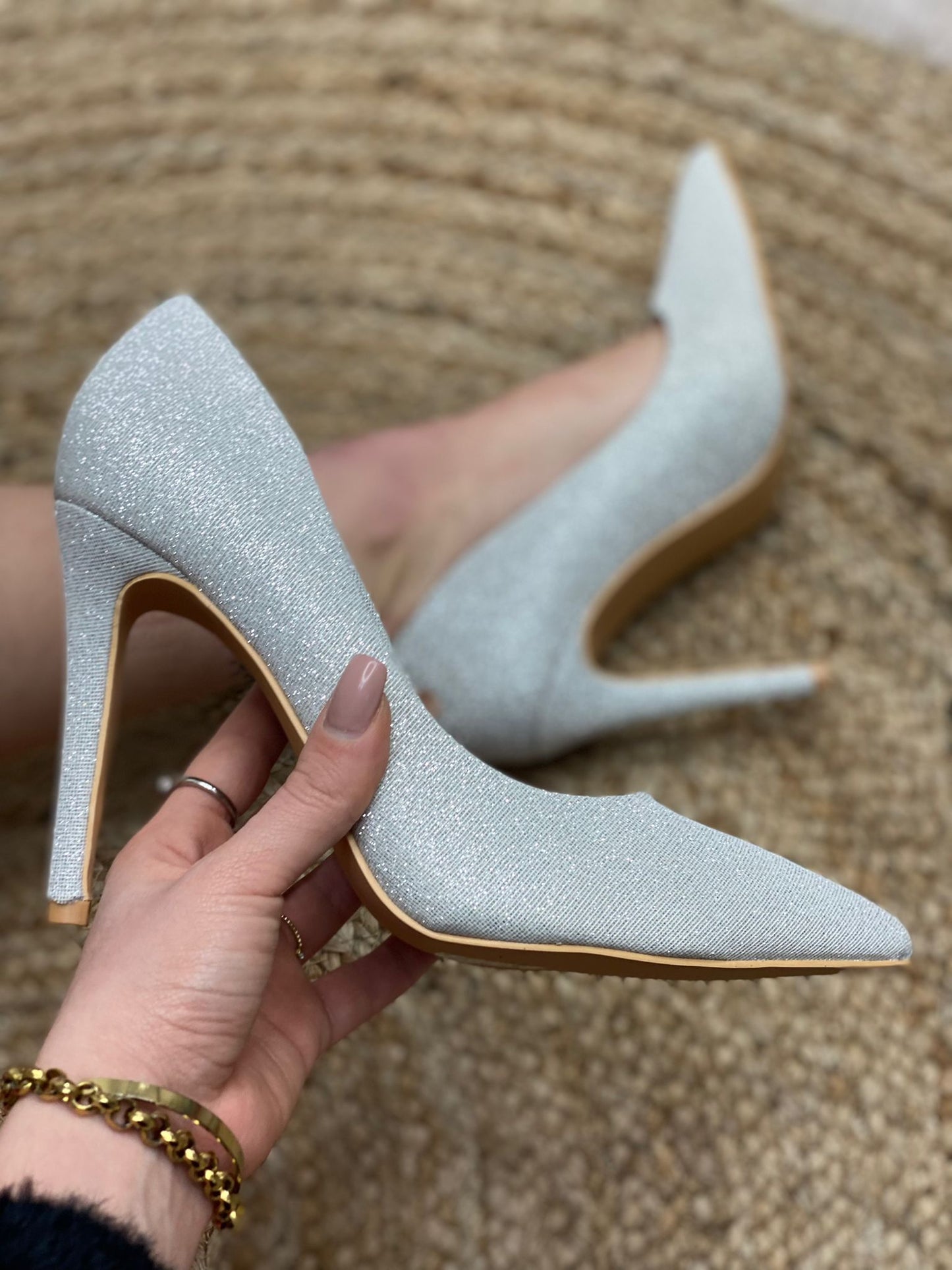 Décolleté A30-090 Silver