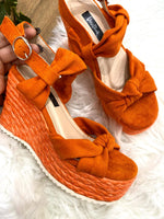 VB2629 Orange Sandale.