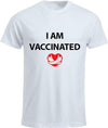 T-shirt vaccinated man