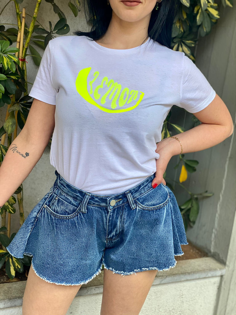 T-shirt au citron