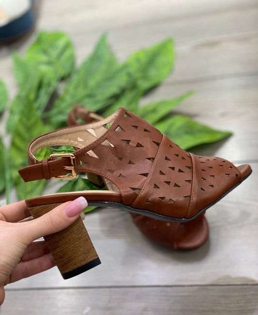 Sandalo G0-63X Cuoio