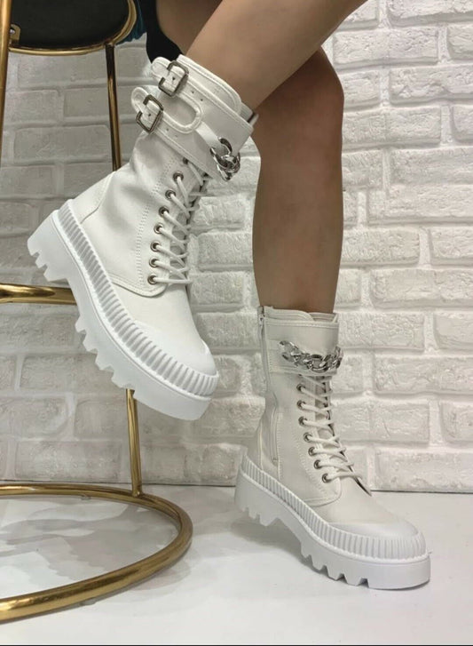 Stivaletto LA809 Bianco