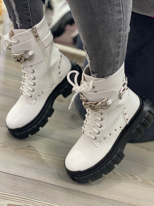 Botte de cheville K60 blanche