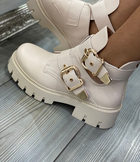 Stivaletto MS1062 Beige