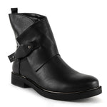 HL1A010-3 black ankle boot