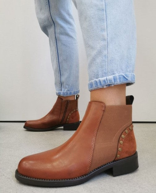 MM-829 bota de tobillo de camello