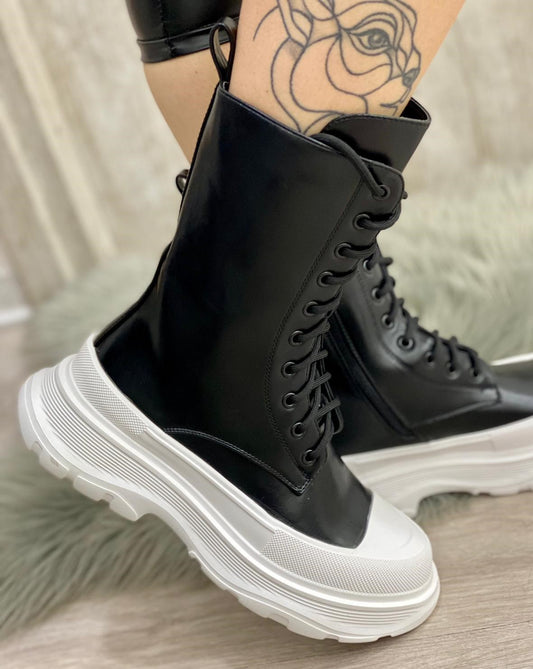 Botte de cheville noire K71