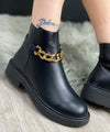 Black mp327 ankle boot