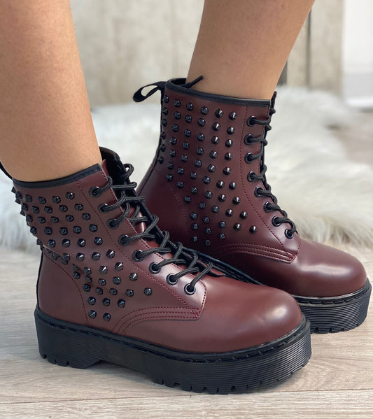 Bordeaux MT89-11 Boot del tobillo