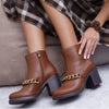 Brown MP312-1 ankle boot