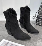 Black JH21-36 ankle boot