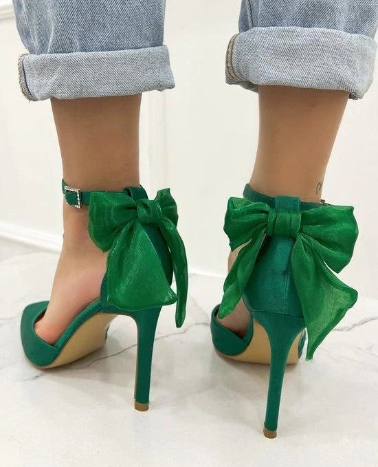 Vert Y2586 décolleté