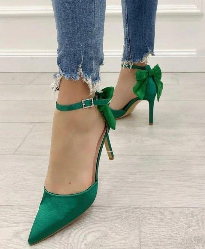 Vert Y2586 décolleté