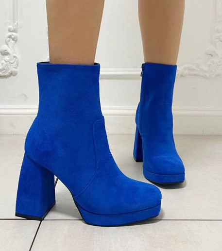 Stivaletto Y7026 Blu