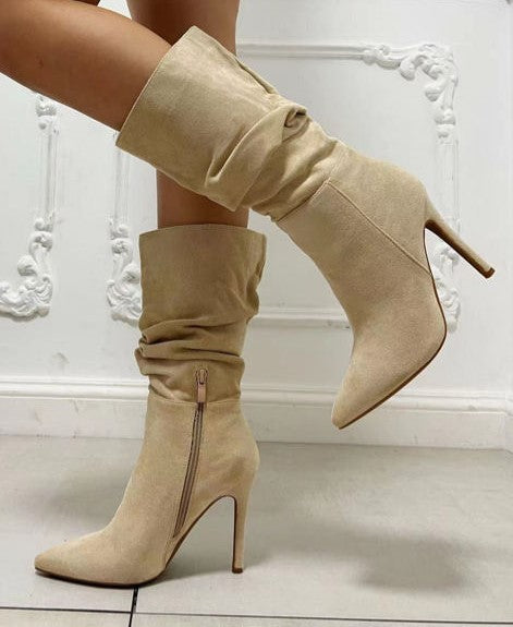 Stivaletto Y7051 Beige