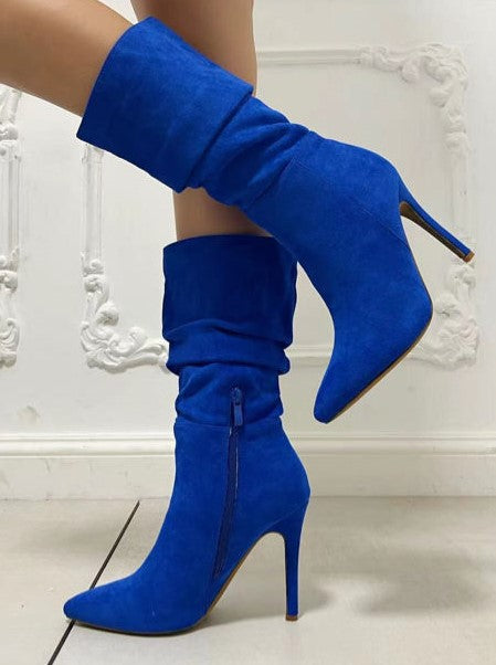 Stivaletto Y7051 Blu