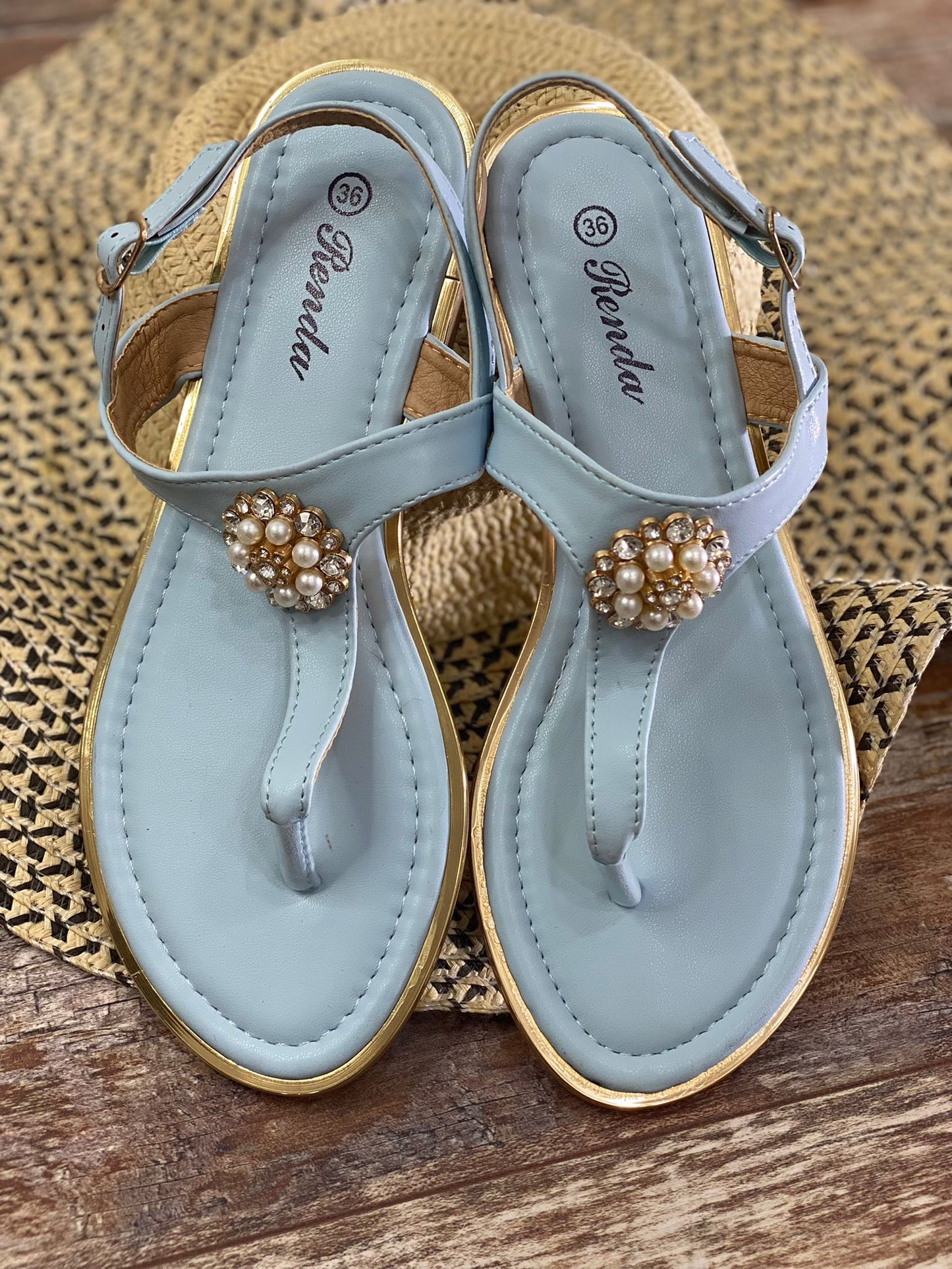 Sandalo RD083 Celeste