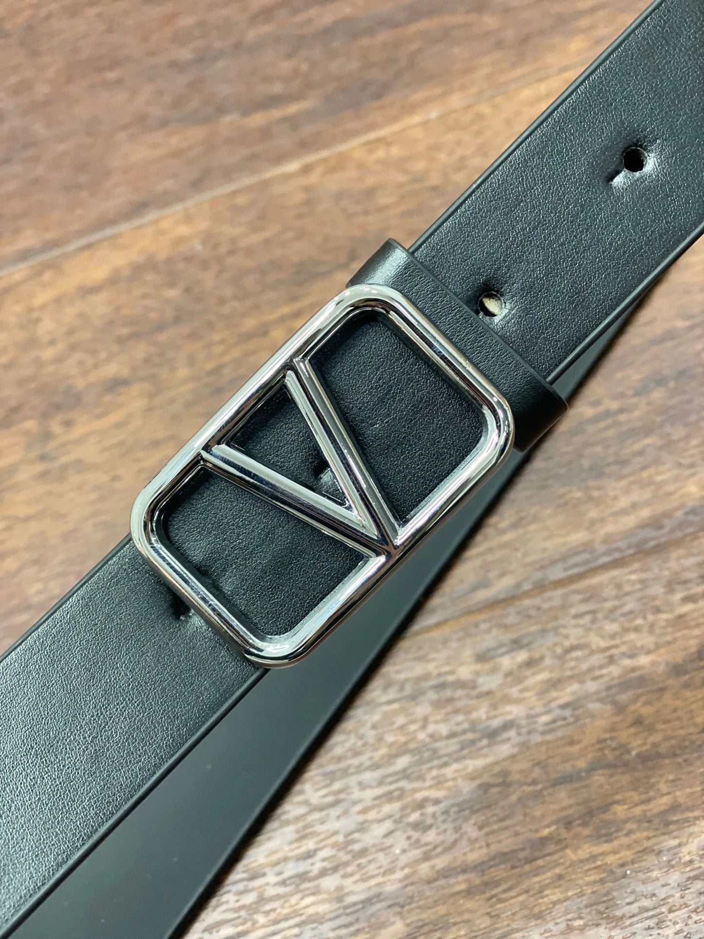 Zleta Black / Gold Gürtel