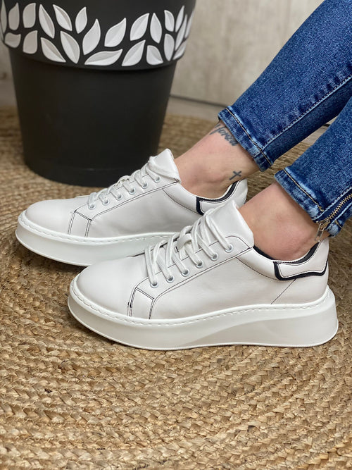 Sneakers AB2301-3 Bianco