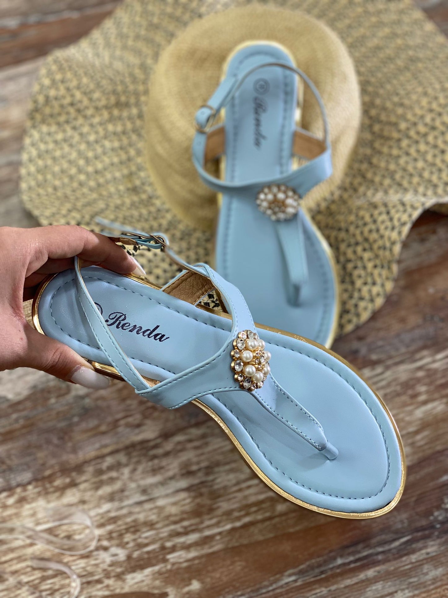 Sandalo RD083 Celeste