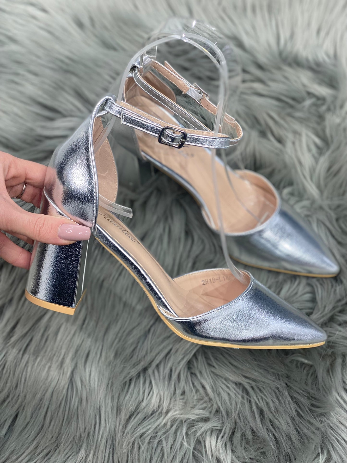 Décolleté 420-29 Argento