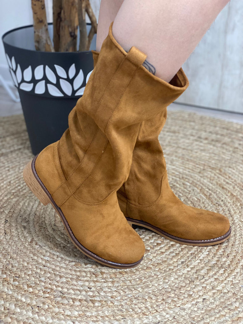 LY-70 leather ankle boot