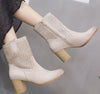Beige JH20-179 ankle boot