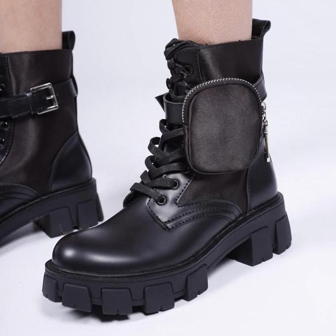 Black LY777 ankle boot