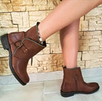 Brown ankle boot 23669J4