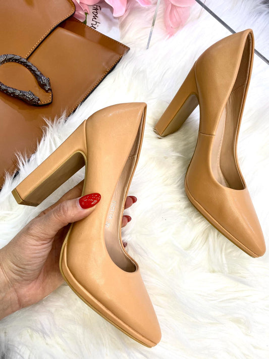 Décolleté vb23116 leder.