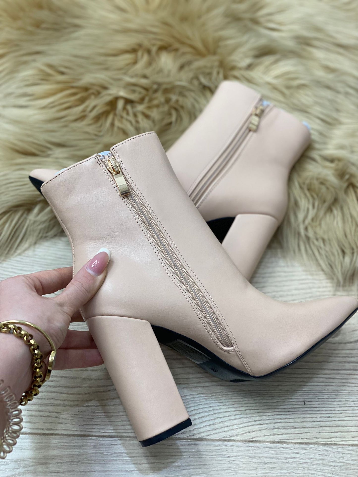 Stivaletto X8093 Nude